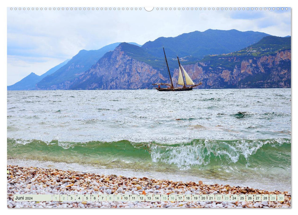 Gardasee - Perle Italiens 2024 (CALVENDO Premium Wandkalender 2024)