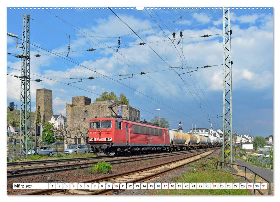 Die Baureihe 250 - Reichsbahnlok in DB-Diensten (CALVENDO Wandkalender 2024)