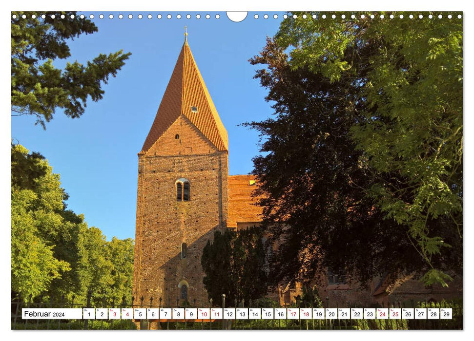 Baltic Sea resort Poel Island (CALVENDO wall calendar 2024) 