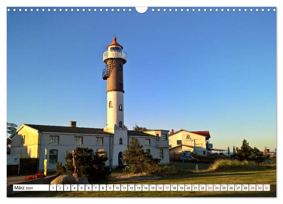 Baltic Sea resort Poel Island (CALVENDO wall calendar 2024) 