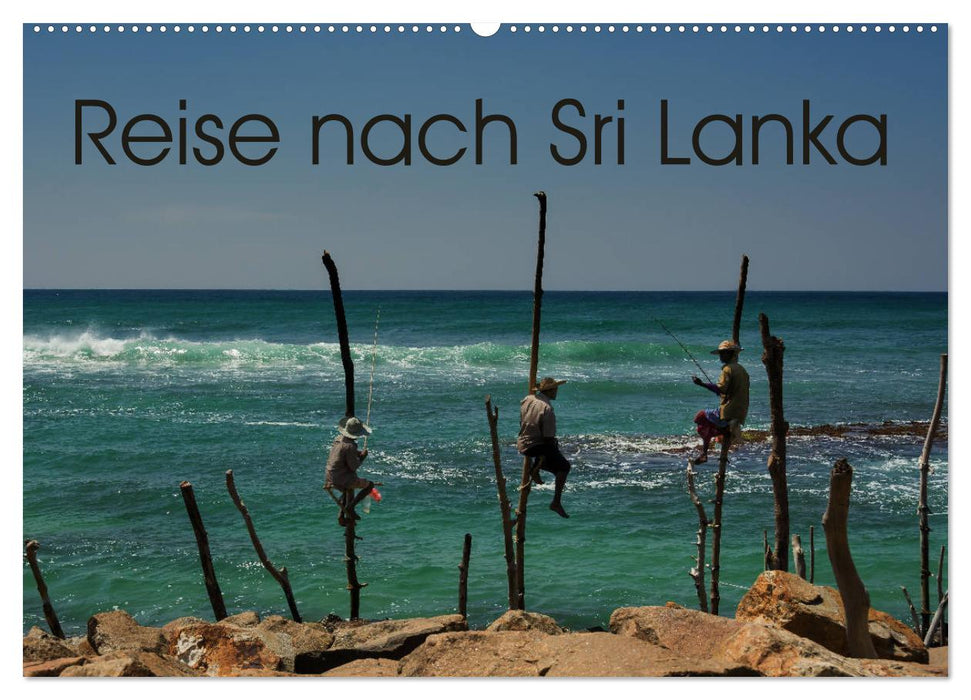 Reise nach Sri Lanka (CALVENDO Wandkalender 2024)