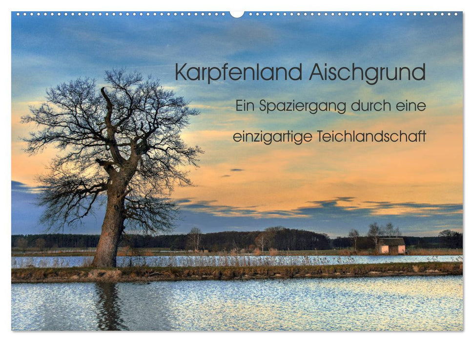 Karpfenland Aischgrund (CALVENDO Wandkalender 2024)