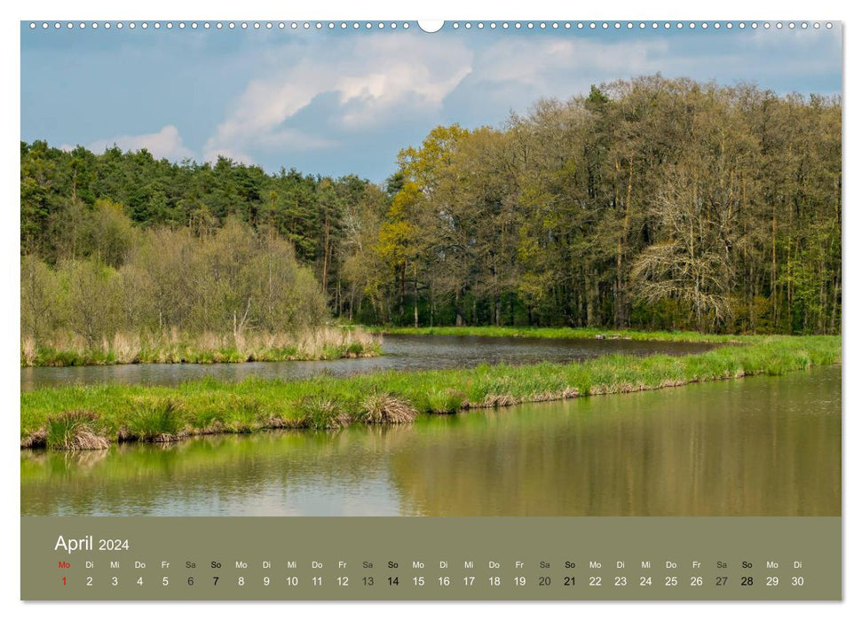 Karpfenland Aischgrund (CALVENDO Wandkalender 2024)