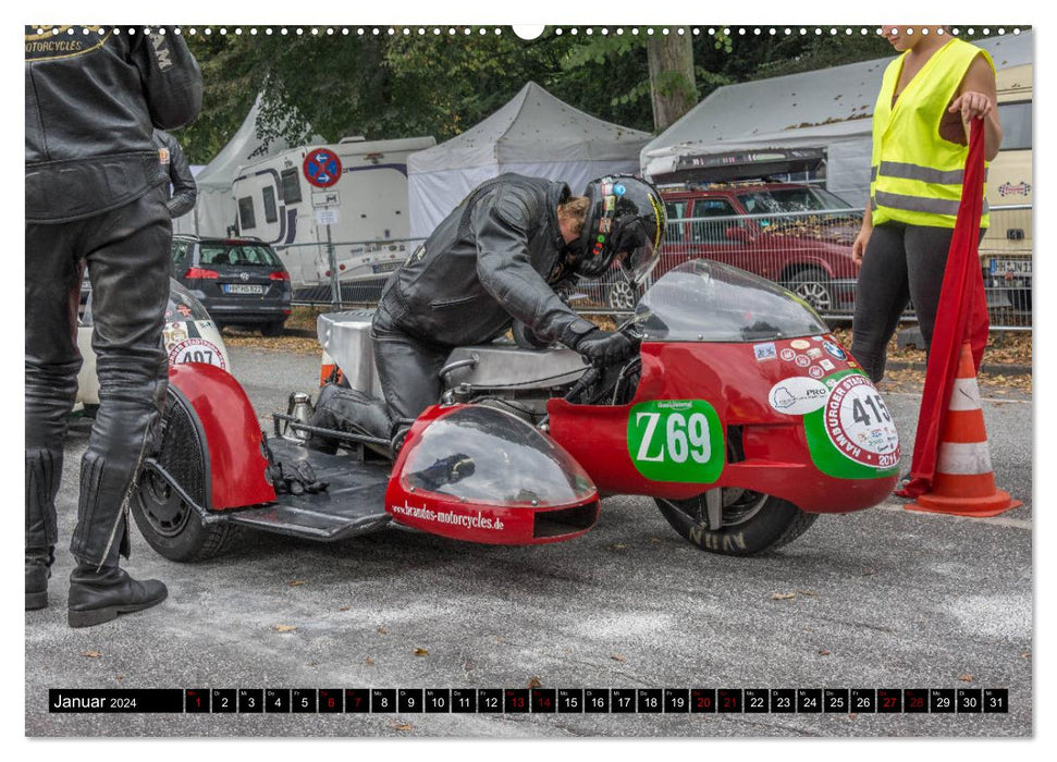 Classic team pre-start (CALVENDO wall calendar 2024) 