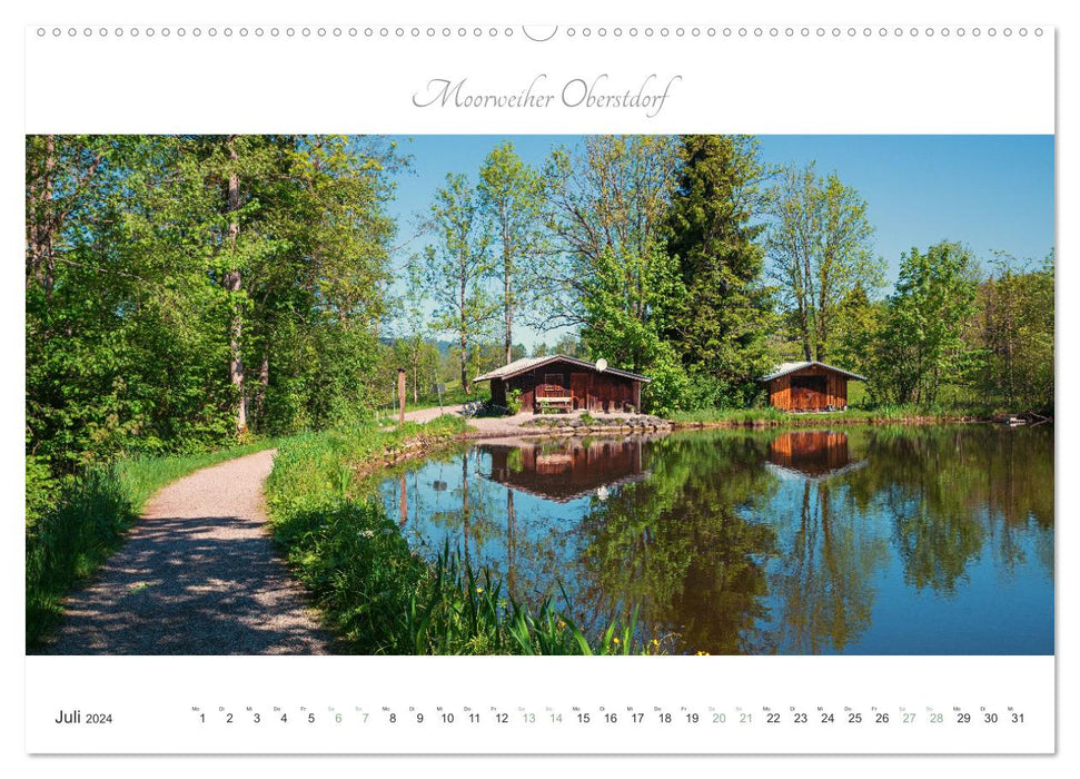 Wanderlust Oberstdorf 2024 (CALVENDO Premium Wandkalender 2024)