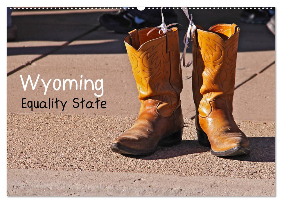 Wyoming Equality State (CALVENDO Wall Calendar 2024) 