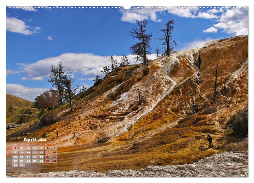 Wyoming Equality State (CALVENDO Wall Calendar 2024) 