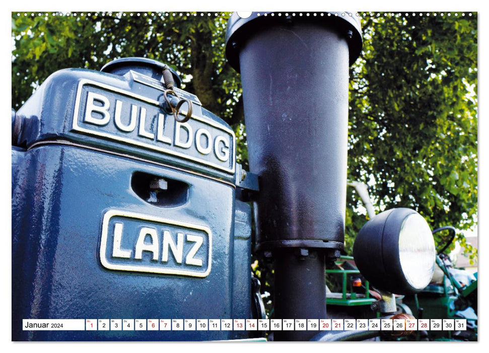 Tractors and tugs (CALVENDO wall calendar 2024) 