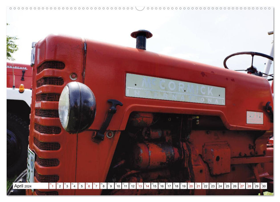 Tractors and tugs (CALVENDO wall calendar 2024) 