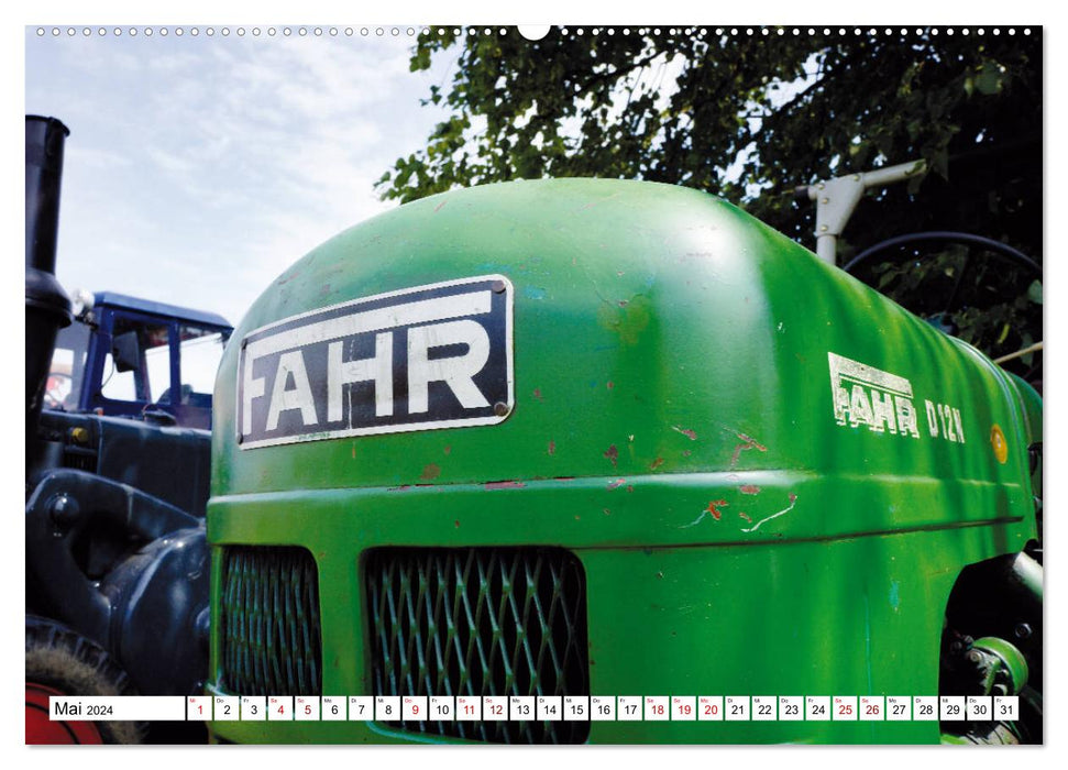 Tractors and tugs (CALVENDO wall calendar 2024) 