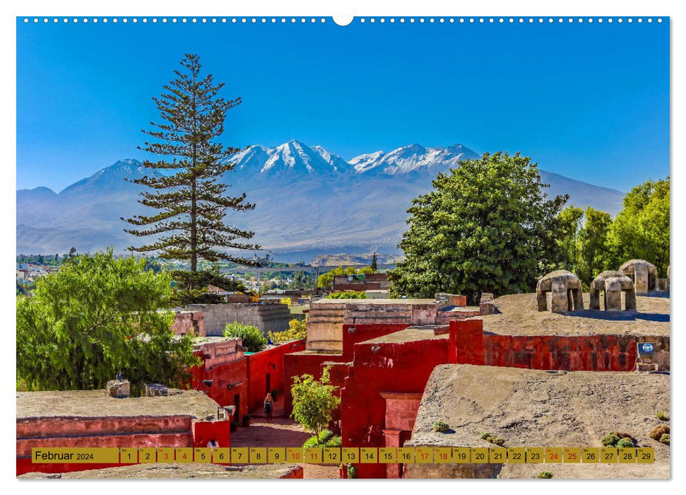 Vacation in Peru (CALVENDO Premium Wall Calendar 2024) 