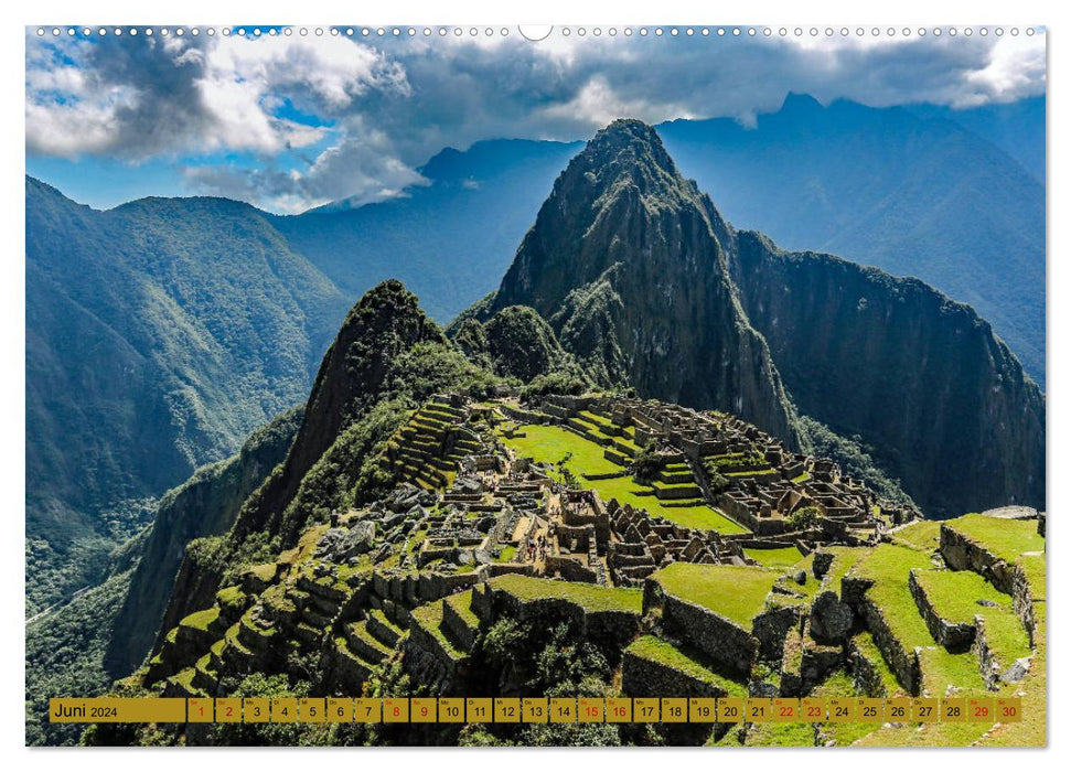 Urlaub in Peru (CALVENDO Premium Wandkalender 2024)