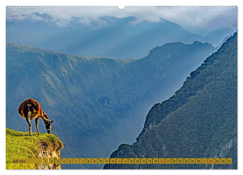 Vacation in Peru (CALVENDO Premium Wall Calendar 2024) 