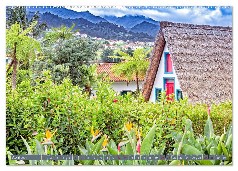 Madeira - Island magic in the Atlantic (CALVENDO Premium Wall Calendar 2024) 