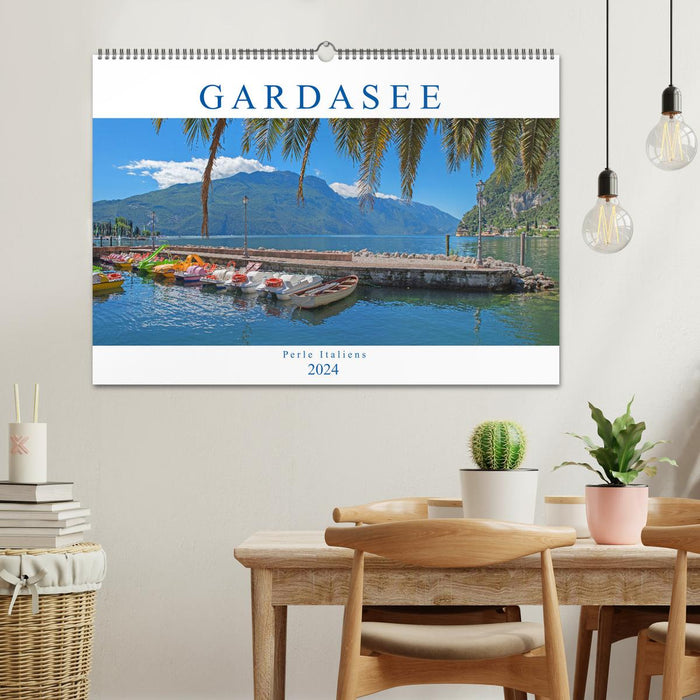 Gardasee - Perle Italiens 2024 (CALVENDO Wandkalender 2024)