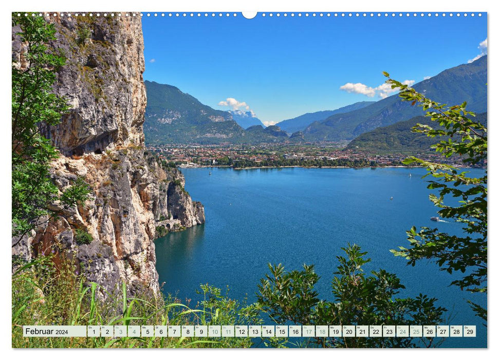 Gardasee - Perle Italiens 2024 (CALVENDO Wandkalender 2024)