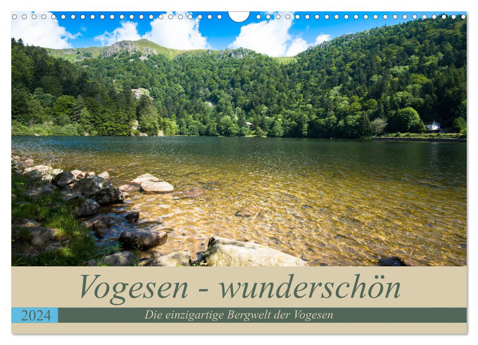 Vogesen - wunderschön (CALVENDO Wandkalender 2024)