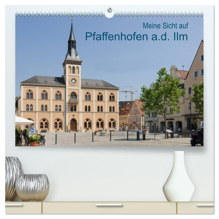 My view of Pfaffenhofen (CALVENDO Premium Wall Calendar 2024) 