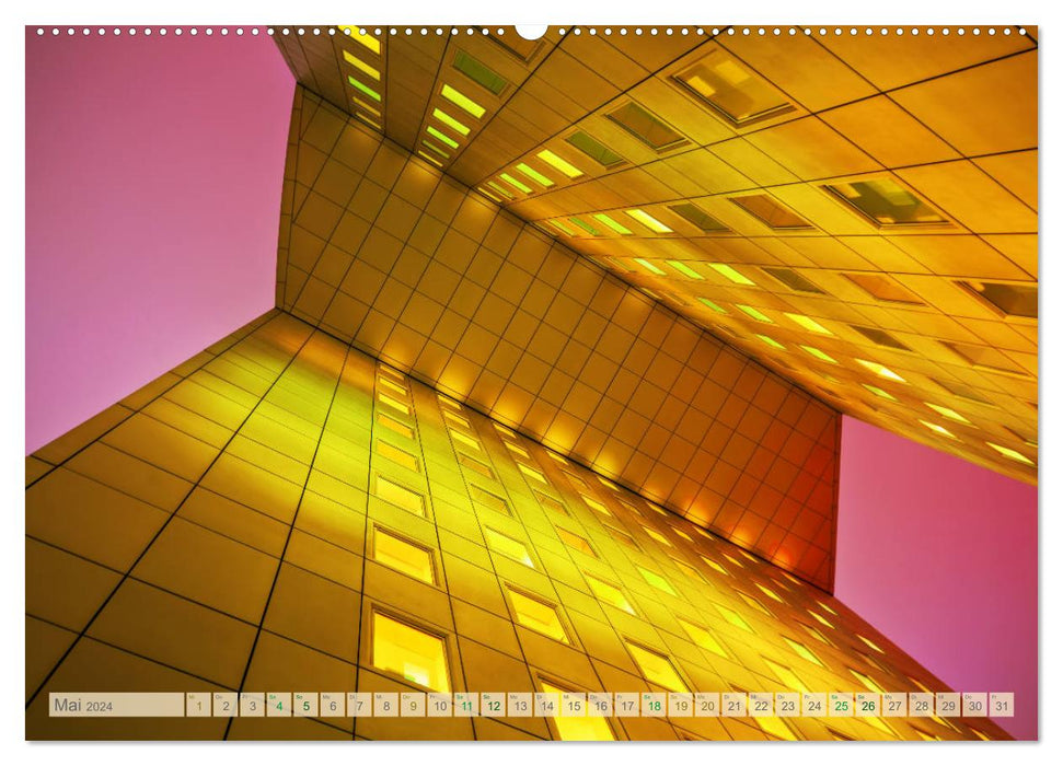 Oben - Bilder aus der Froschperspektive (CALVENDO Premium Wandkalender 2024)