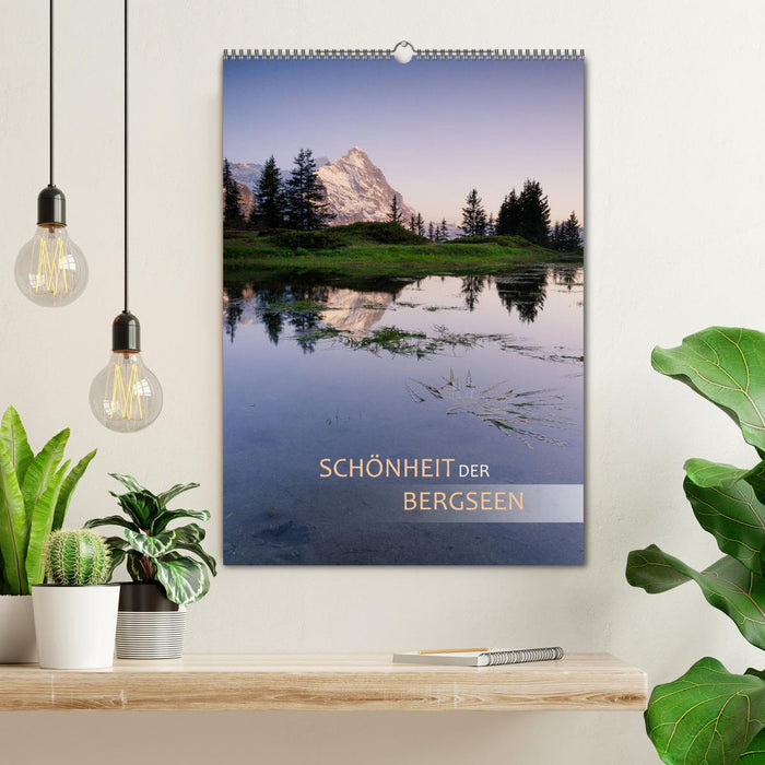 Beauty of the mountain lakes (CALVENDO wall calendar 2024) 