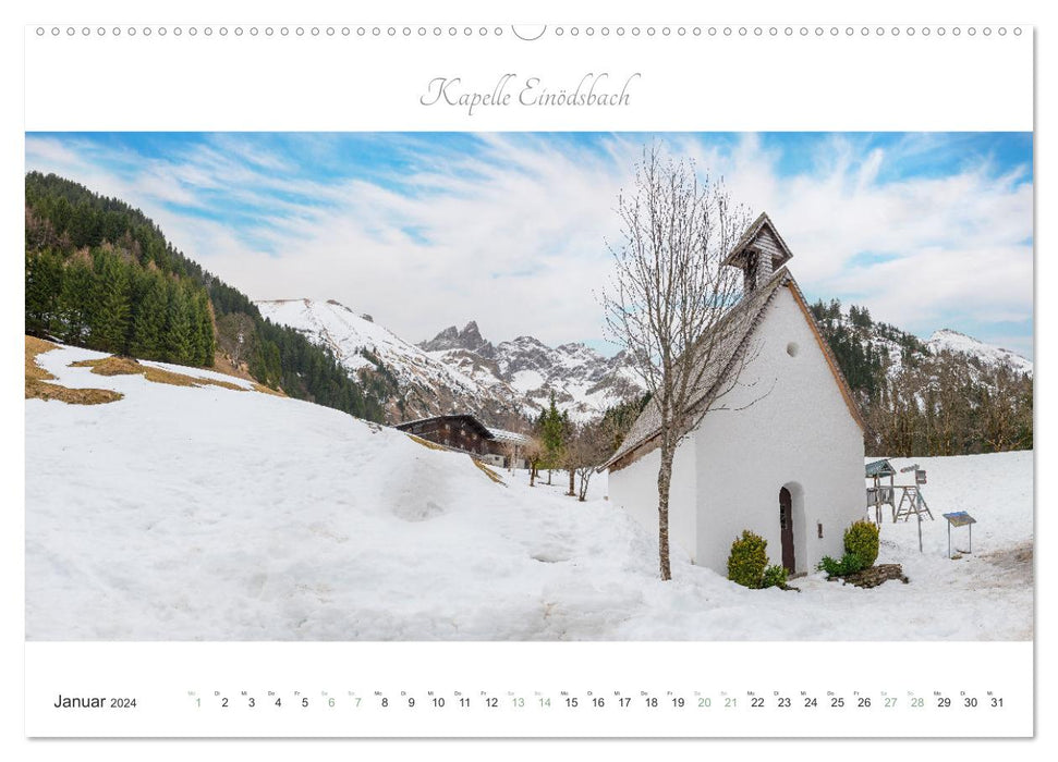 Wanderlust Oberstdorf 2024 (CALVENDO Wandkalender 2024)