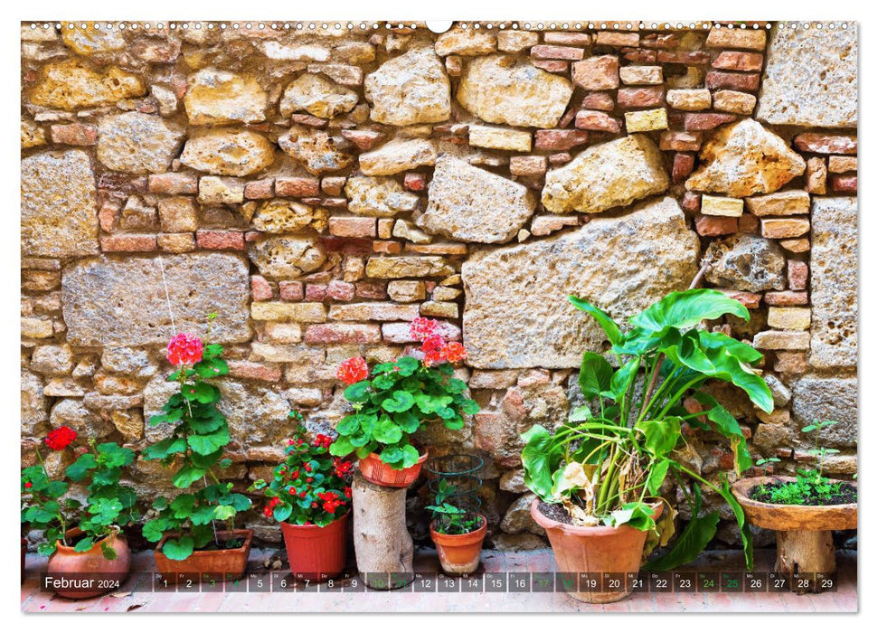 San Gimignano, the city of towers (CALVENDO Premium Wall Calendar 2024) 