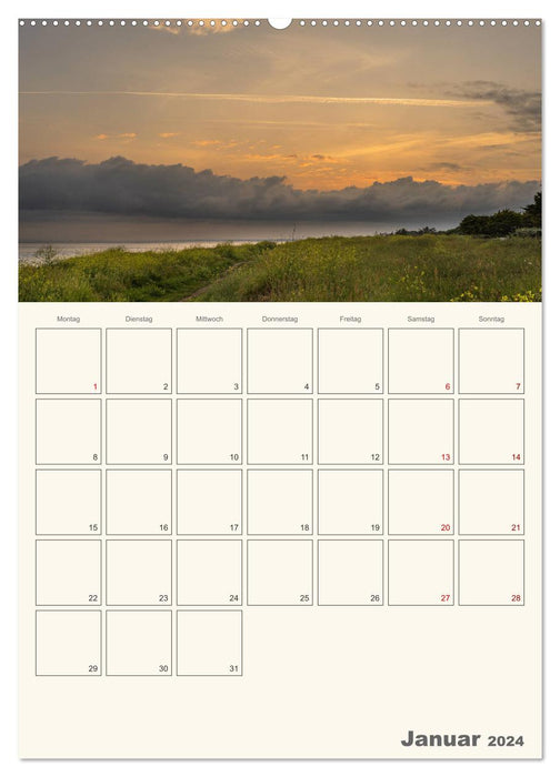 Sommertage in der Bretagne (CALVENDO Premium Wandkalender 2024)