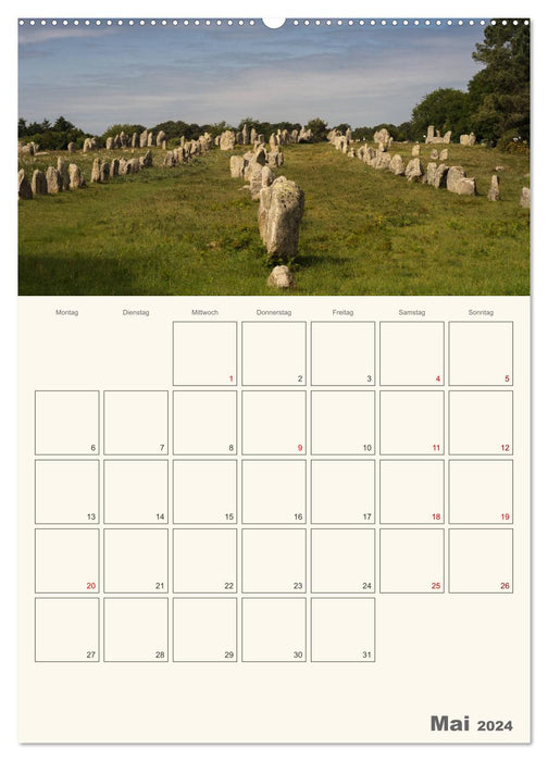 Summer days in Brittany (CALVENDO Premium Wall Calendar 2024) 
