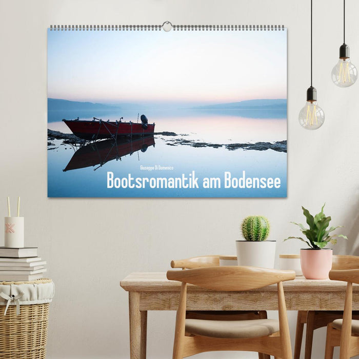 Bootsromantik am Bodensee (CALVENDO Wandkalender 2024)