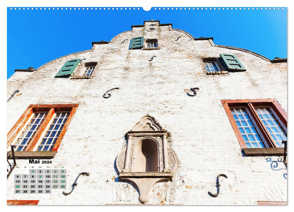 Bedburg Alt-Kaster (CALVENDO Premium Wandkalender 2024)