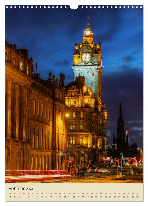Fotoreise nach Edinburgh (CALVENDO Wandkalender 2024)