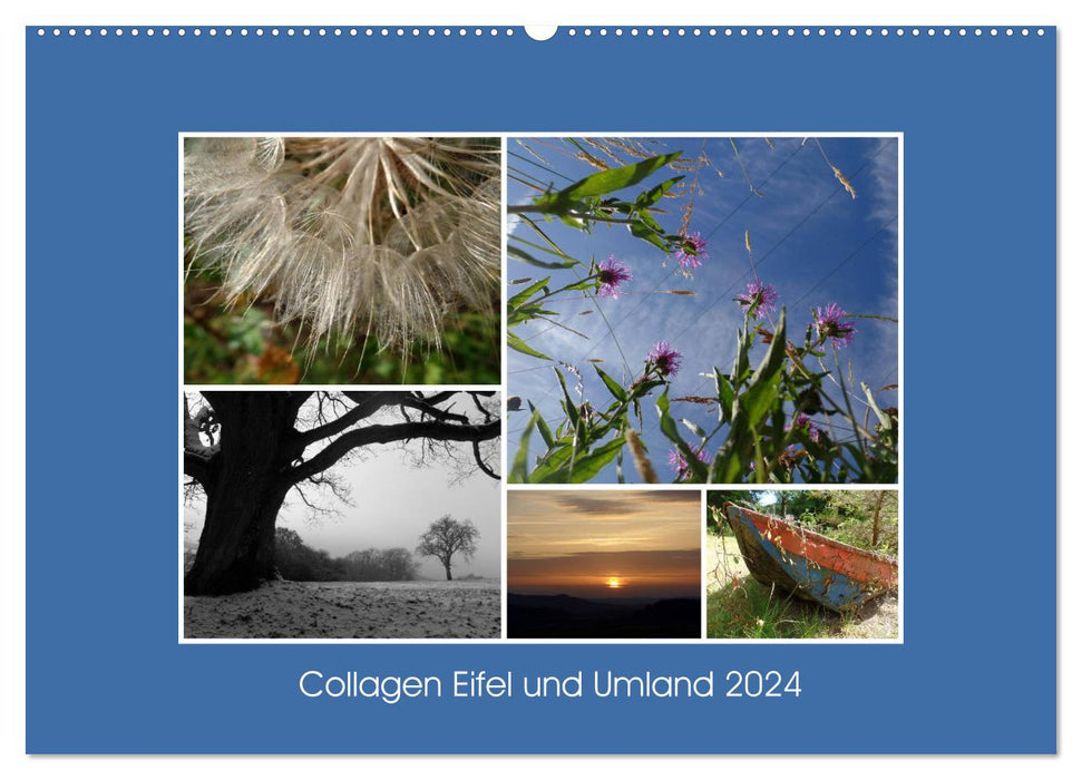 Collagen aus Eifel und Umland 2024 (CALVENDO Wandkalender 2024)