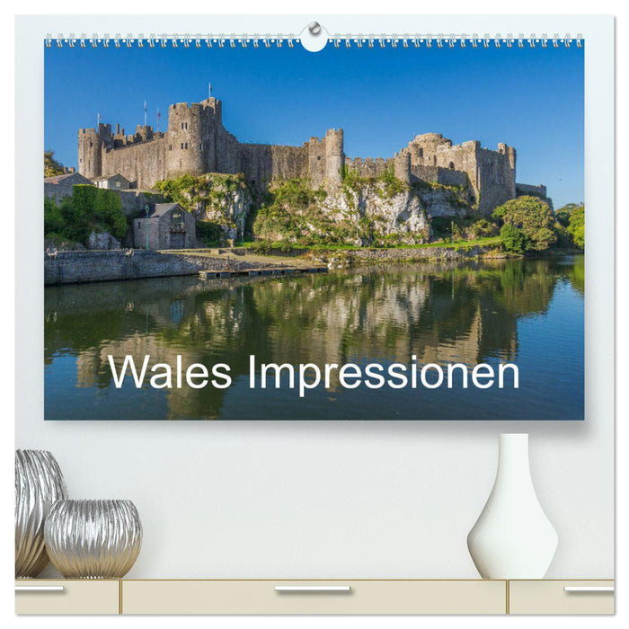 Wales Impressionen (CALVENDO Premium Wandkalender 2024)