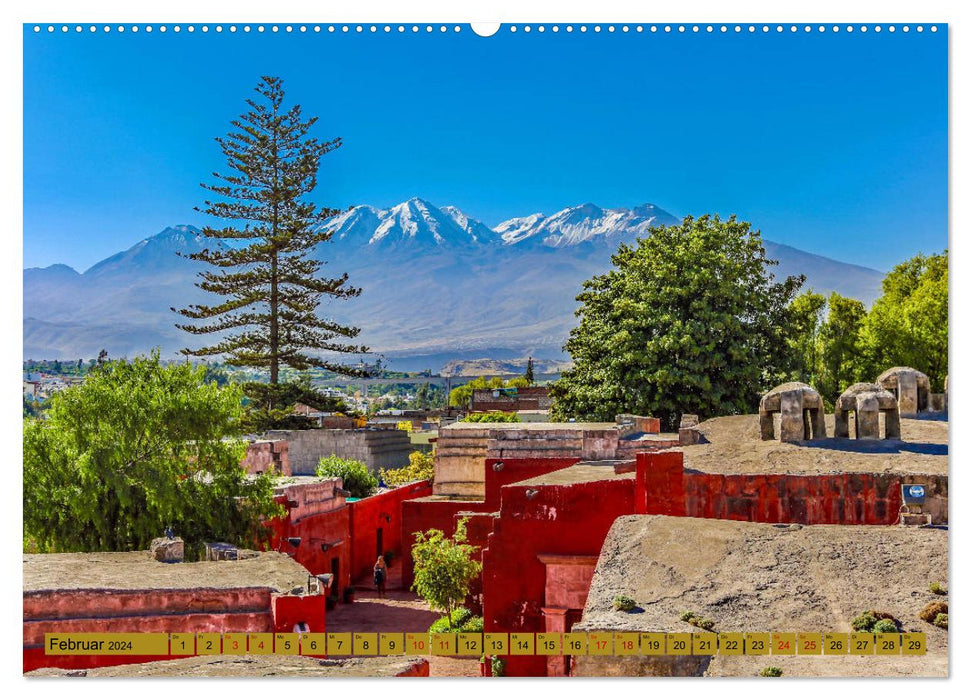 Vacances au Pérou (calendrier mural CALVENDO 2024) 