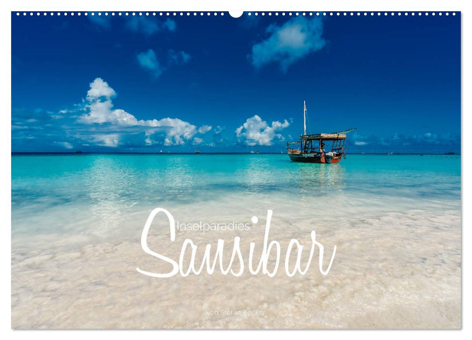 Inselparadies Sansibar (CALVENDO Wandkalender 2024)