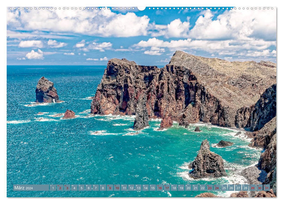 Madeira - island magic in the Atlantic (CALVENDO wall calendar 2024) 