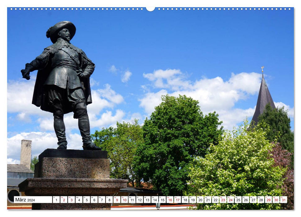 Malerisches Dorpat - Estlands Universitätsstadt Tartu (CALVENDO Premium Wandkalender 2024)