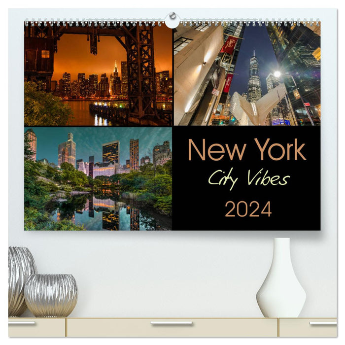 New York City Vibes (CALVENDO Premium Wandkalender 2024)