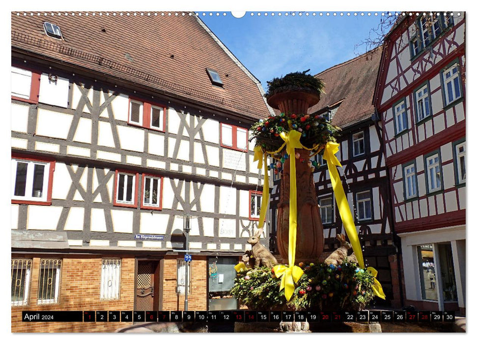 Bensheim an der Bergstrasse worth seeing (CALVENDO wall calendar 2024) 