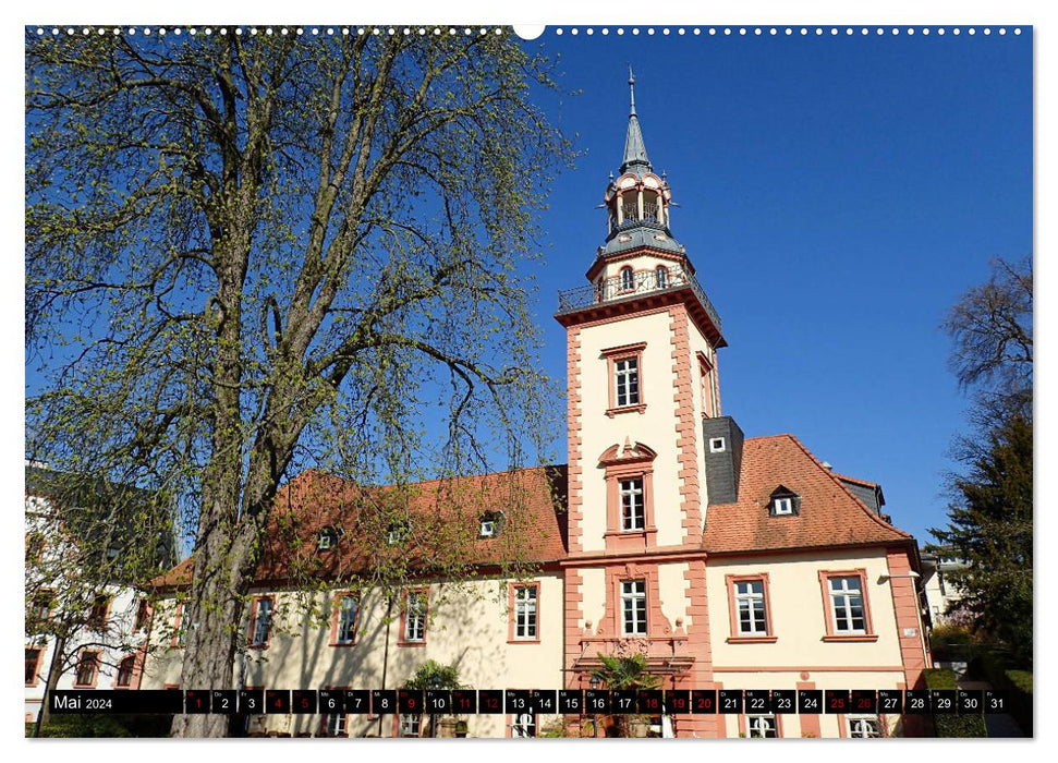 Bensheim an der Bergstrasse worth seeing (CALVENDO wall calendar 2024) 