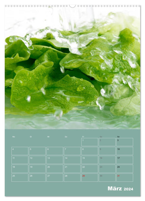 Des choses colorées pour la cuisine (Calendrier mural CALVENDO 2024) 