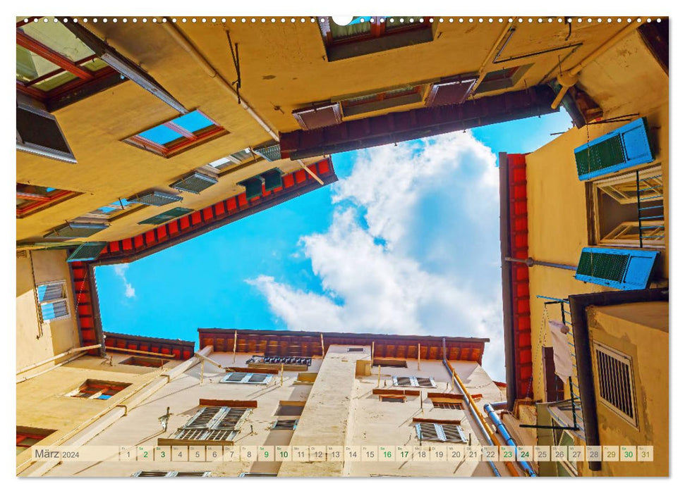 Above - pictures from a worm's eye view (CALVENDO wall calendar 2024) 