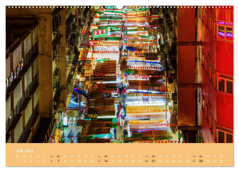 Impressionen aus Hong Kong (CALVENDO Premium Wandkalender 2024)