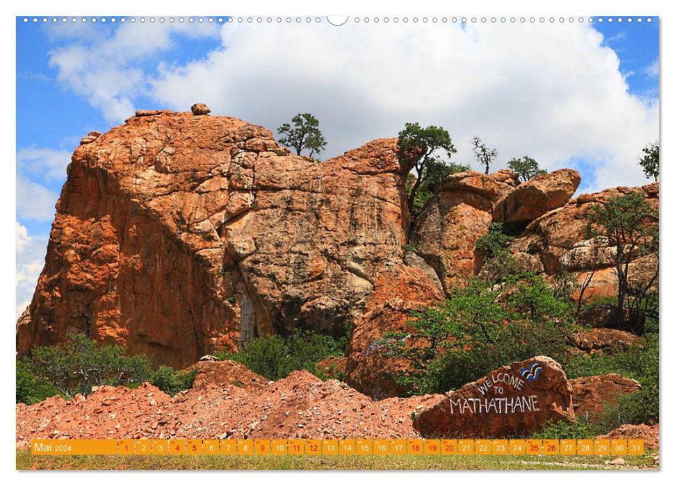 Botswana - ungezähmte Natur (CALVENDO Premium Wandkalender 2024)