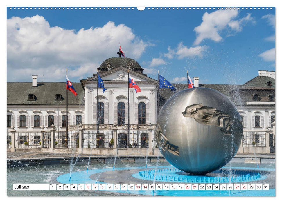 Ein Wochenende in Bratislava (CALVENDO Premium Wandkalender 2024)