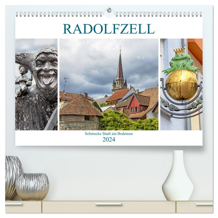 Radolfzell - schmucke Stadt am Bodensee (CALVENDO Premium Wandkalender 2024)