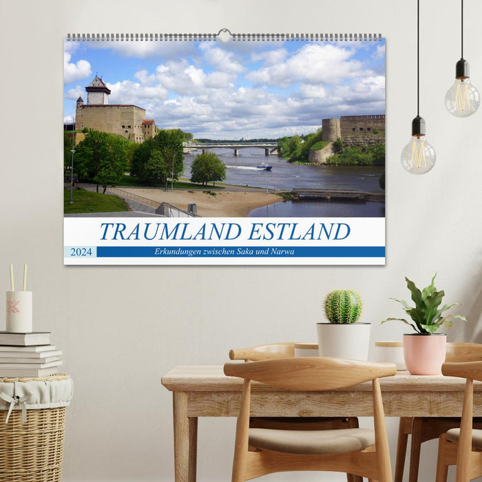 Traumland Estland - Erkundungen zwischen Saka und Narva (CALVENDO Wandkalender 2024)