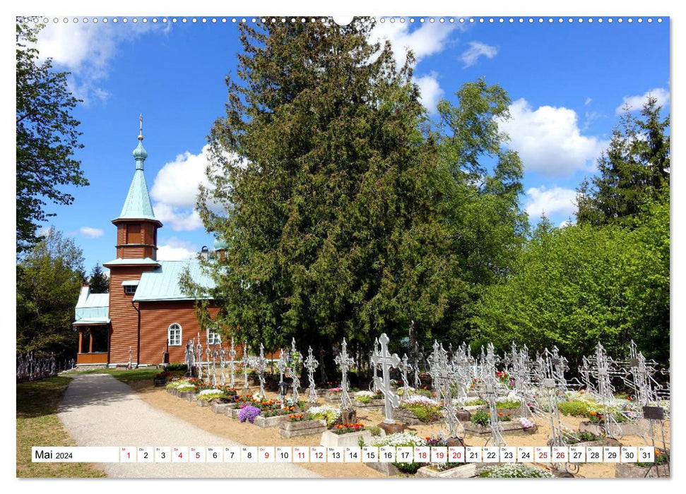 Traumland Estland - Erkundungen zwischen Saka und Narva (CALVENDO Wandkalender 2024)