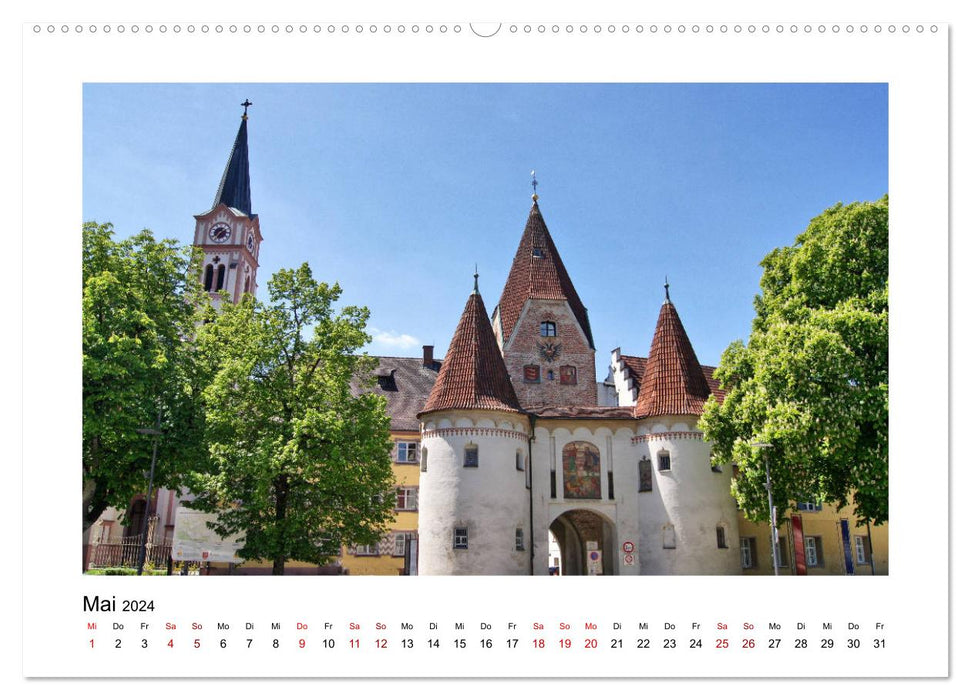 Weißenhorn (Calendrier mural CALVENDO Premium 2024) 