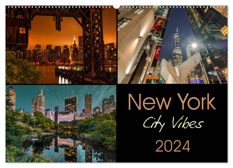 New York City Vibes (CALVENDO Wandkalender 2024)